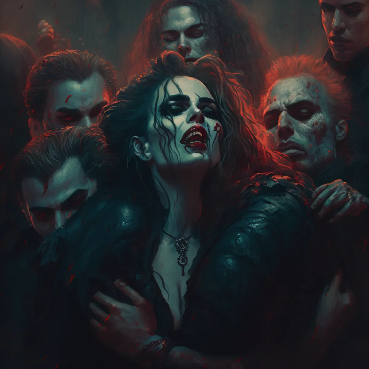 Ventrue domitor with ghoul vassals