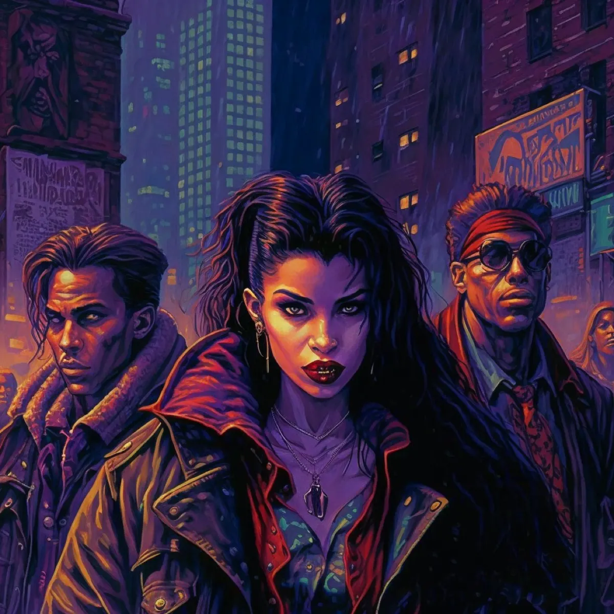 A coterie of Kindred in Chicago, 1991