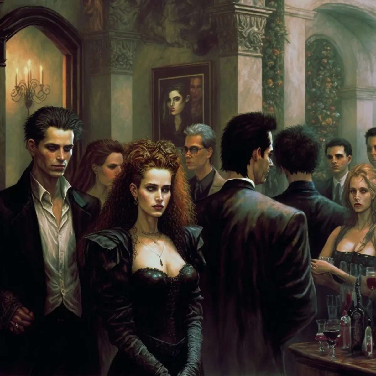 Kindred of many clans gather in Elysium, a designated social area where violence is expressly forbidden